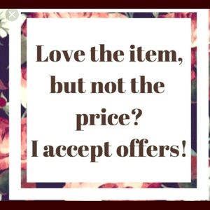 🌸  Make an offer. 🌸